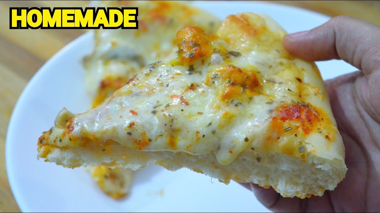 CHEESE PIZZA by (YES I CAN COOK) #EasyToMake #HomemadePizza #CheeseLovers #CheesePizza