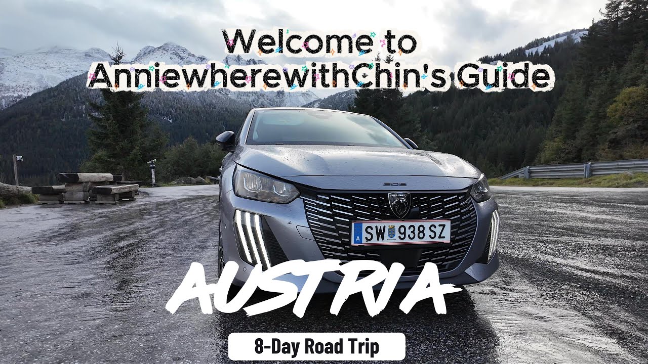 Driving in Austria in 4K | Car Rental | 8 day road trip | Austria | Hallstatt