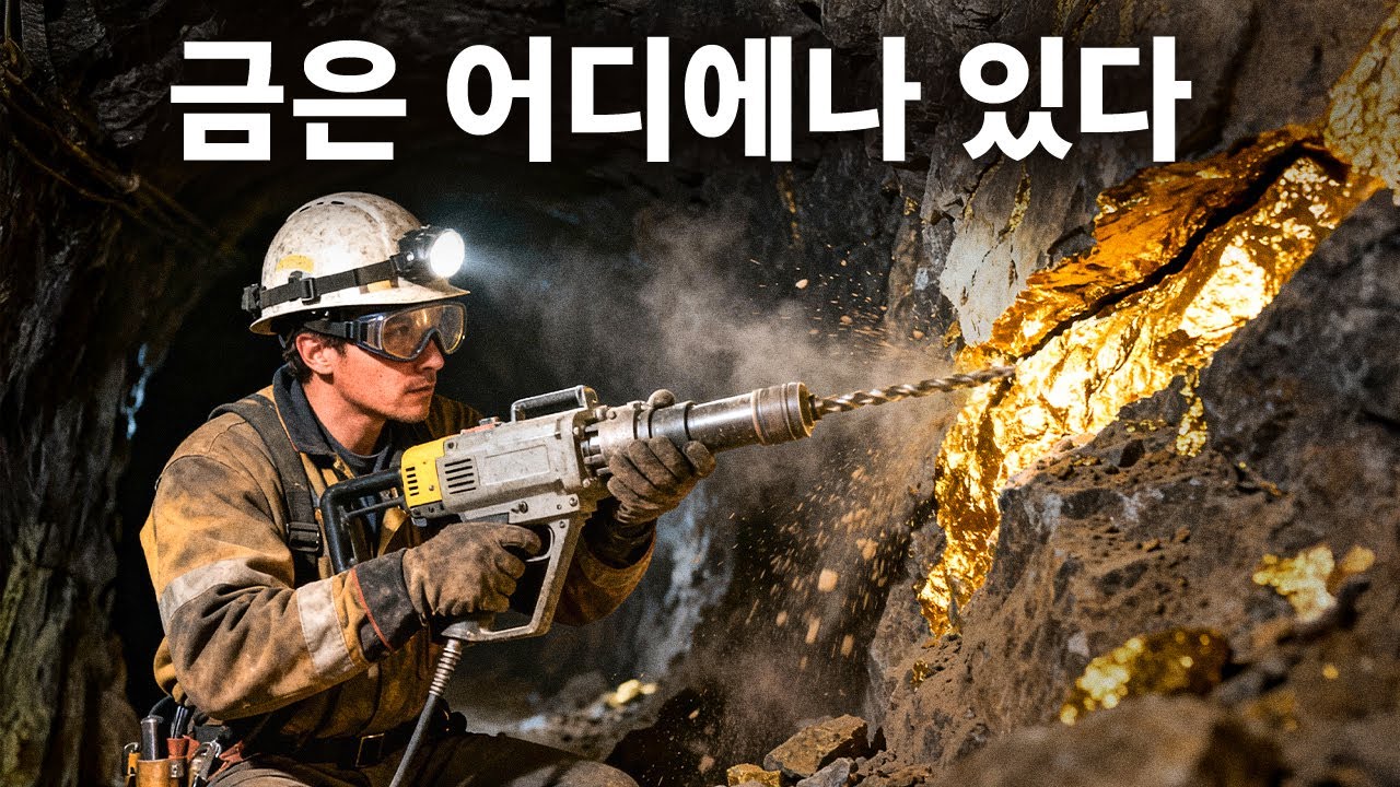 지질학자들이 역사상 최대의 금 매장지를 발견하다