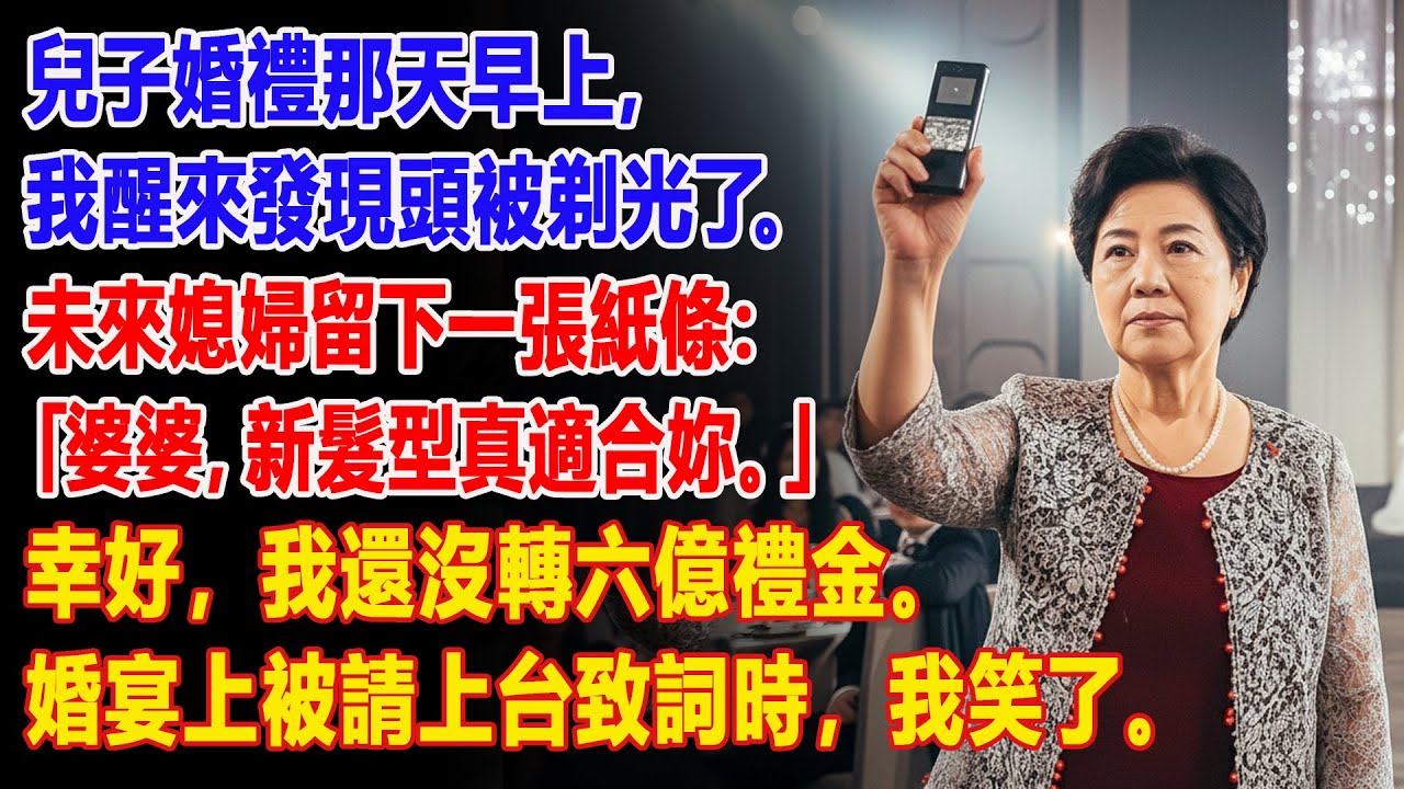 【真實故事】💍😭 我在兒子的婚禮上被惡毒媳婦剃光頭還留言羞辱我…| 父母子女冲突 | 真實故事 | 故事分享 | 情感故事 | 晚年哲理 | 說故事