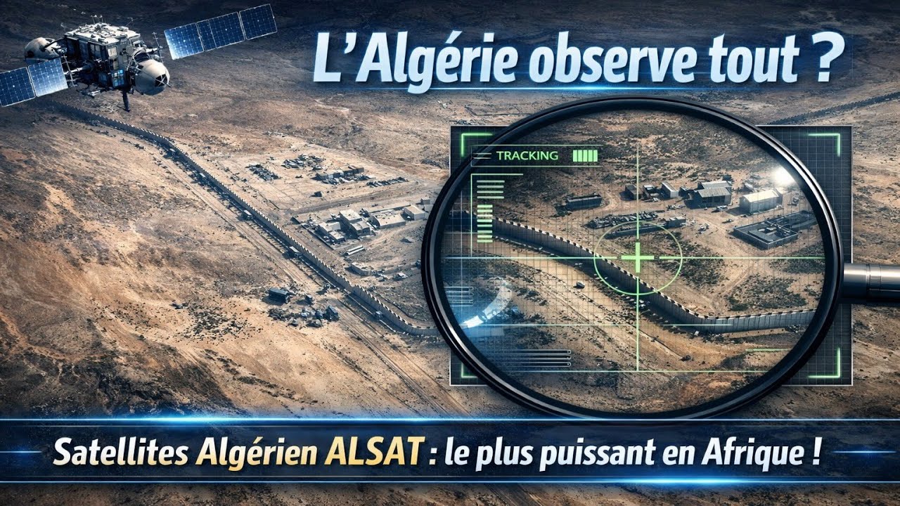 L'Alg&eacute;rie observe tous sur ses ennemies gr&acirc;ce &agrave; ses satellites les plus puissants de l'Afrique!