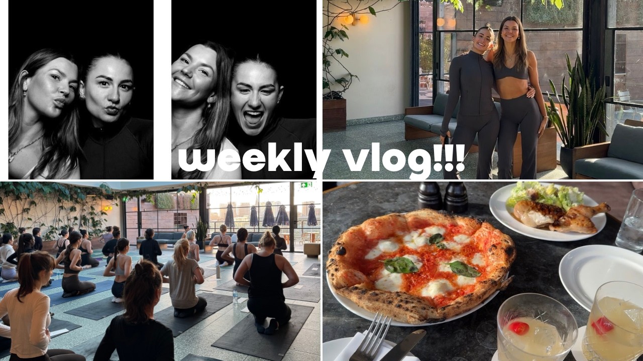 HOSTING A WELLNESS MORNING FOR SOHO HOUSE | PILATES, NUTRITION, BESTIE DUO | WEEKLY VLOG