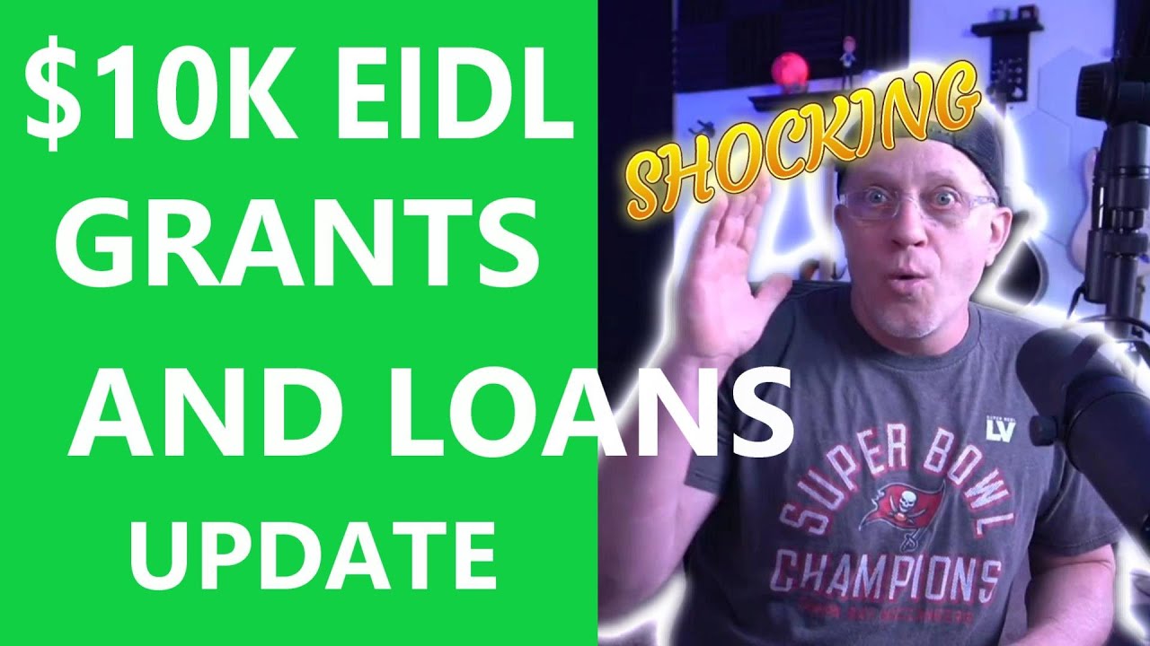 $10,000 EIDL GRANTS / SBA LOANS / SHOCKING UPDATE SMALL BUSINESS NEWS