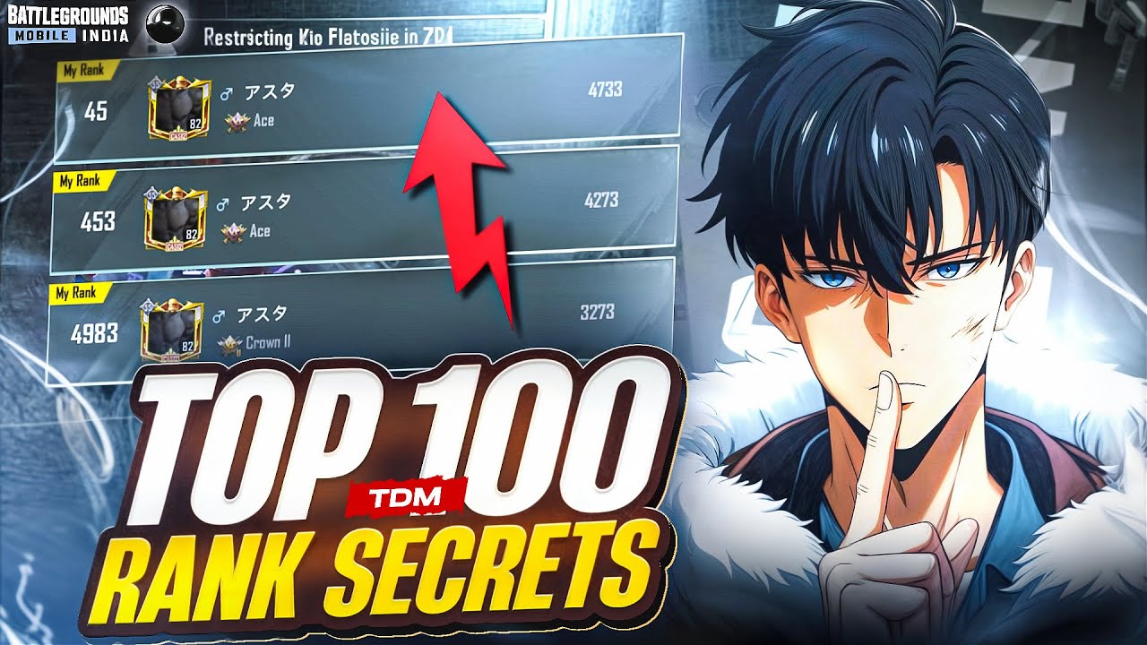 Top 6 Tips to Rank Push in BGMI Arena Mode | PUBGMOBILE |