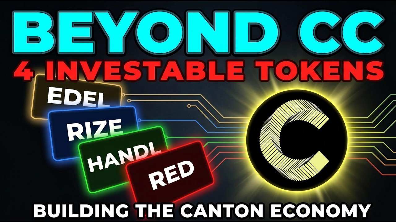 Beyond CC: The 4 Canton Network Tokens That Could Build The Next Trillion-Dollar Economy