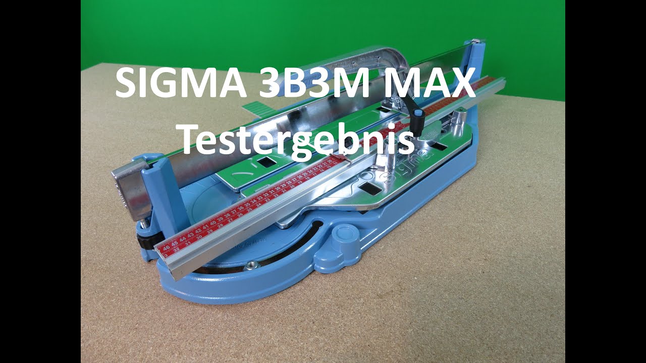 Sigma Fliesenschneider 3B3M Max - Gold Selection