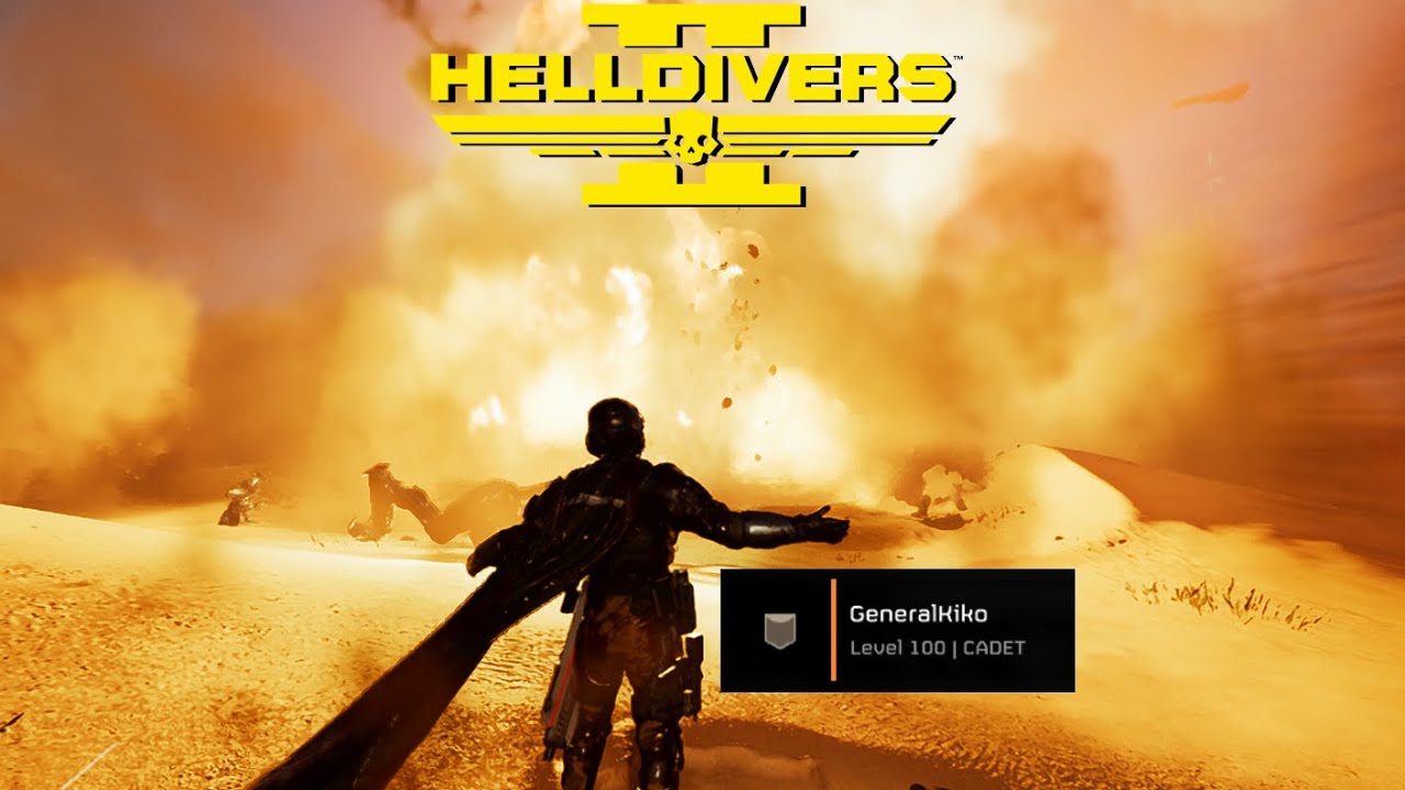 I reached Level 100 in Helldivers 2...