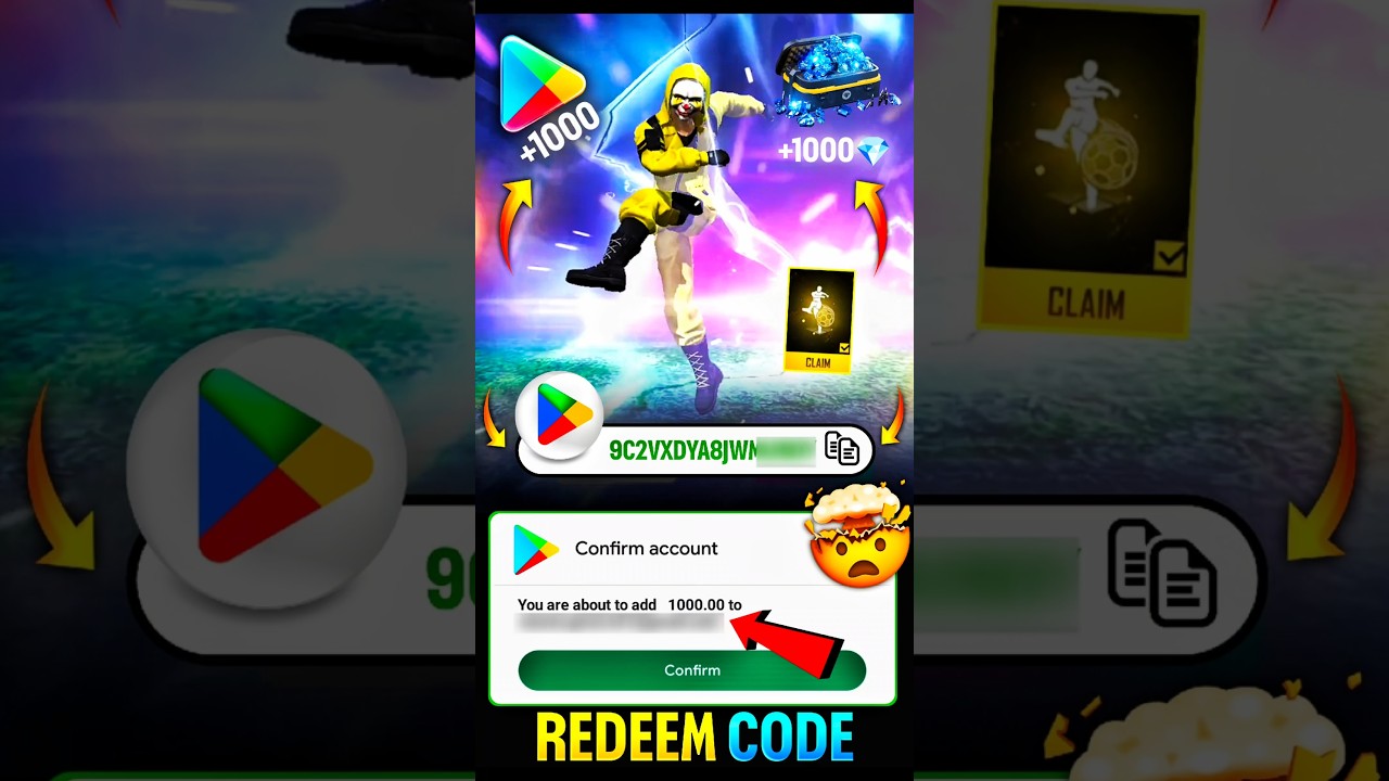Free Redeem Code 800 | Google Play Store Redeem Code | How to Get Free Redeem Codes 2026 #redeemcode