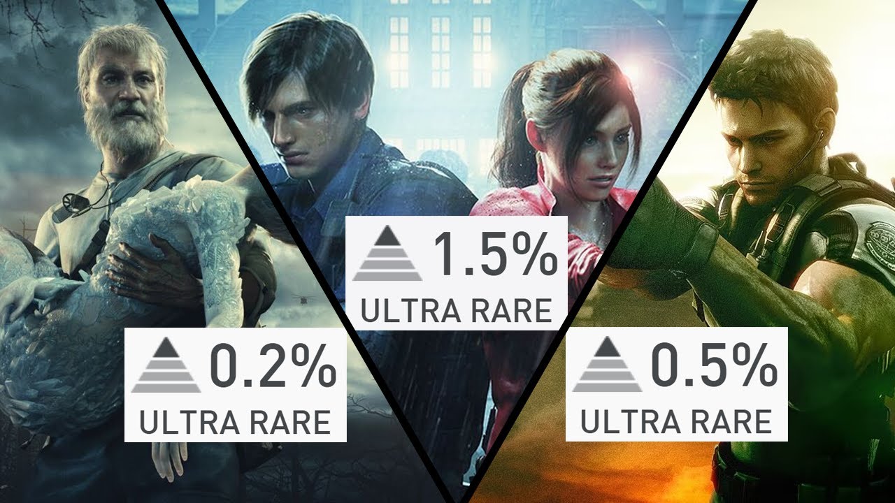 The Rarest Trophy In EVERY Resident Evil Game