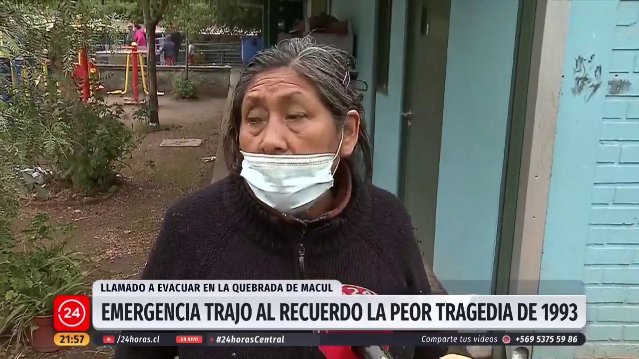 Quebrada de Macul: emergencia trajo al recuerdo la peor tragedia de 1993 | 24 Horas TVN Chile