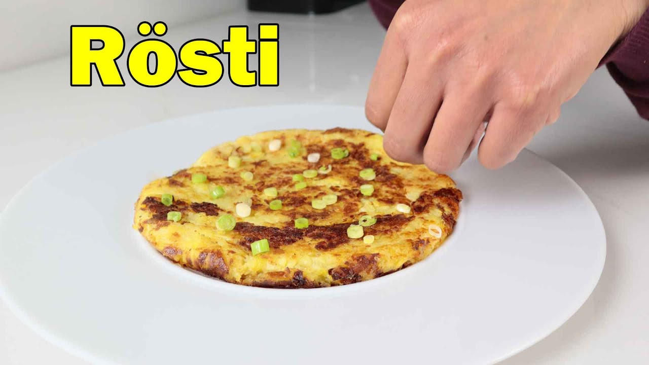 Recept heerlijke rösti maken.