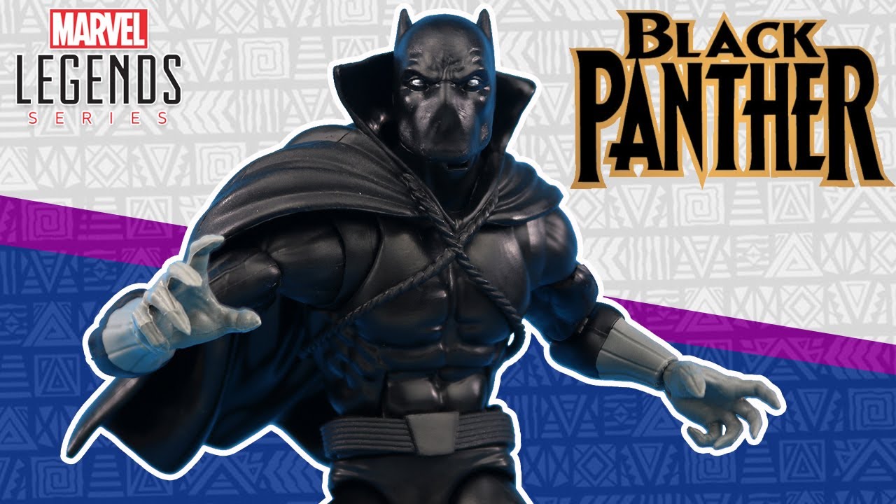 Marvel Legends PANTERA NEGRA COMICS (o melhor já lançado!) - Action Figure Review Hasbro
