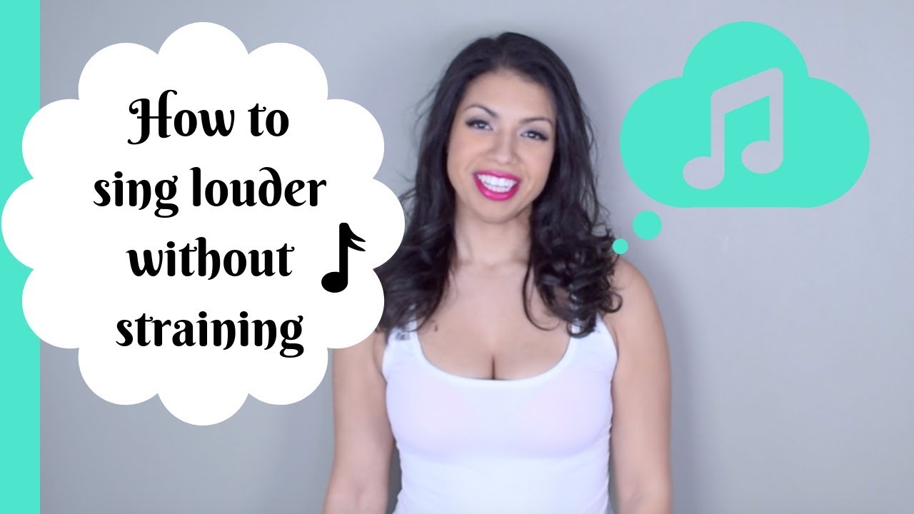 How to Sing Louder Without Straining