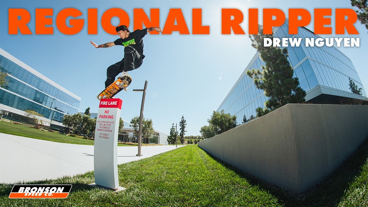 Treflip Insanity! Drew Nguyen Destroys the Streets | Regional Ripper