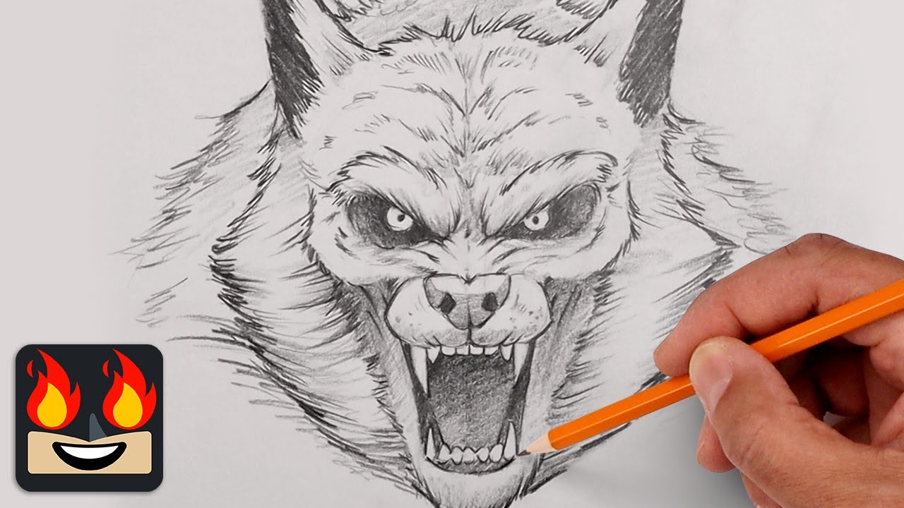 How To Draw a Werewolf | Sketch Tutorial