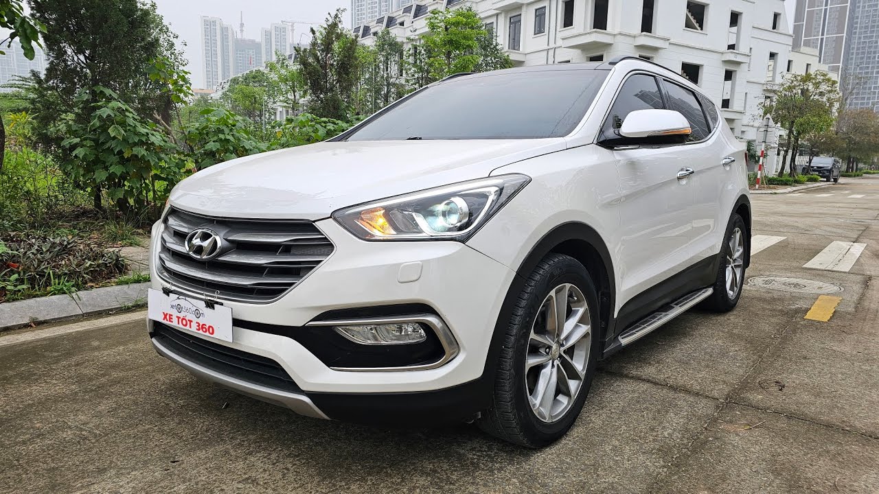 SIÊU CỌP #SANTAFE 2.2D 2 CẦU MÁY DẦU 2017 ĐẸP VÔ ĐỐI GIÁ CỰC NGON