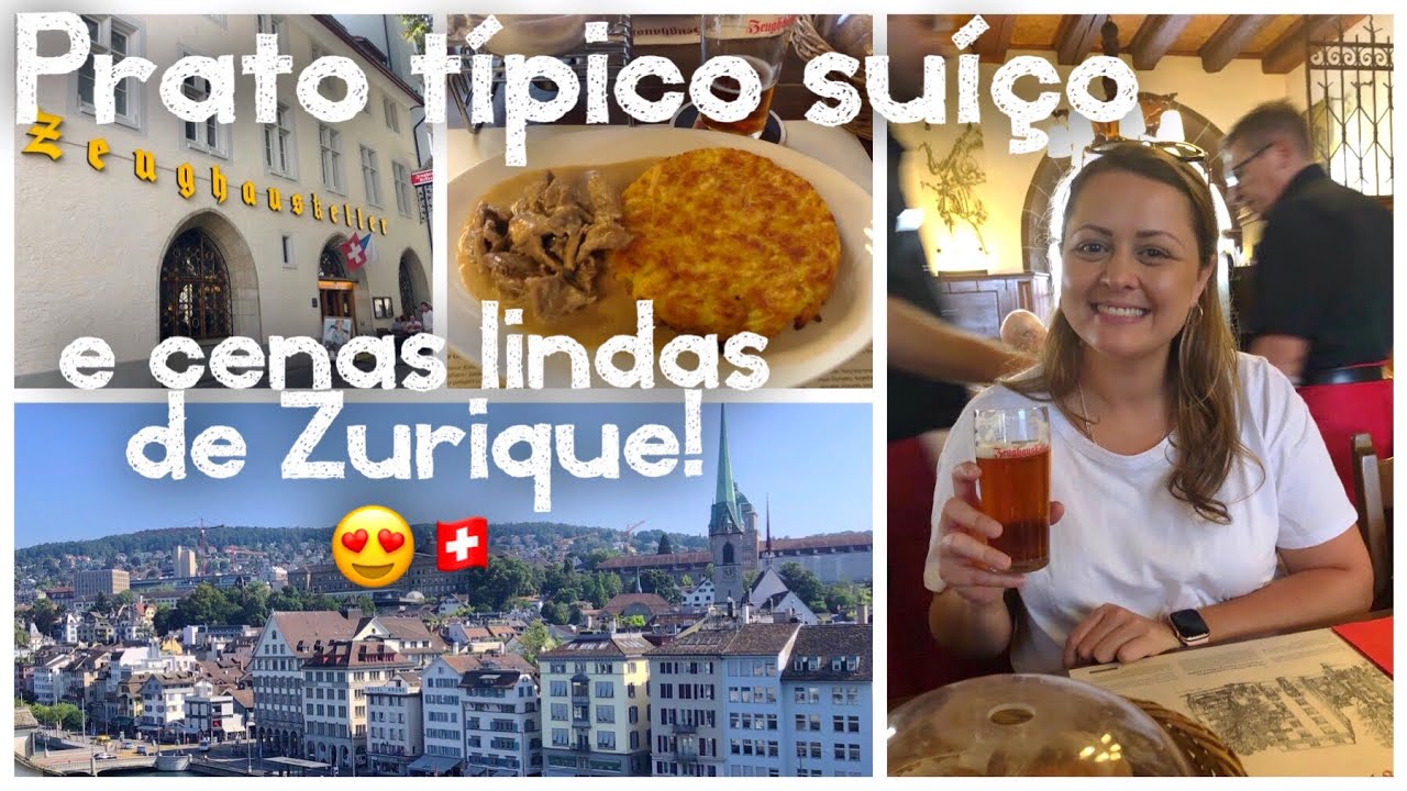 Restaurante tradicional suíço em Zurique: Zeughauskeller 🍲🇨🇭