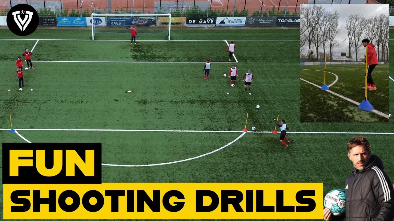 Fun Finishing Drill with 3 Variations | Competitive Soccer Training for All Ages