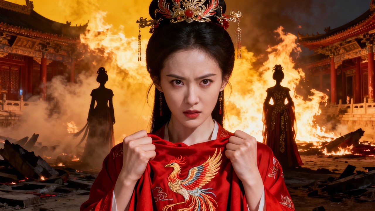 凤穿牡丹の绝迹で名を驰せた母は、贵妃たちの争いに卷き込まれ、无惨な死を遂げた。娘は誓う——必ずあの后宫で、一番高い座に座ると