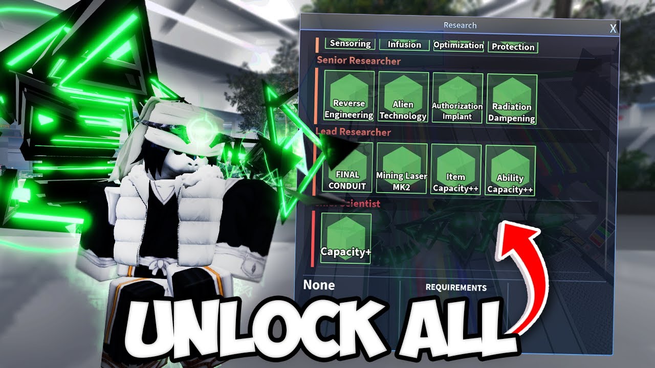 How To Unlock EVERY RESEARCH In The New AUT Update.. (A Universal Time)