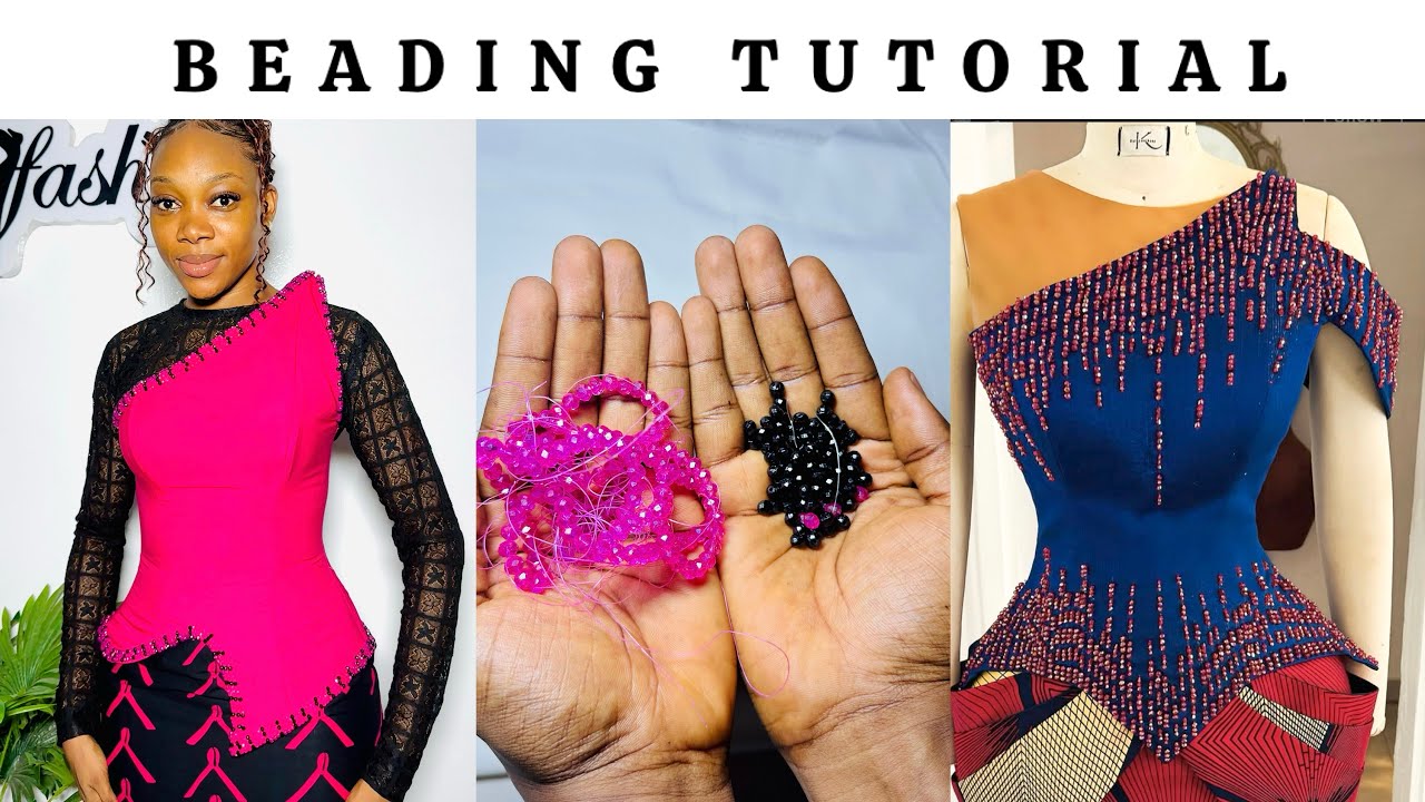 How To Bead Corset  || CORSET BEADING TUTORIAL. || BEGINNER FRIENDLY 