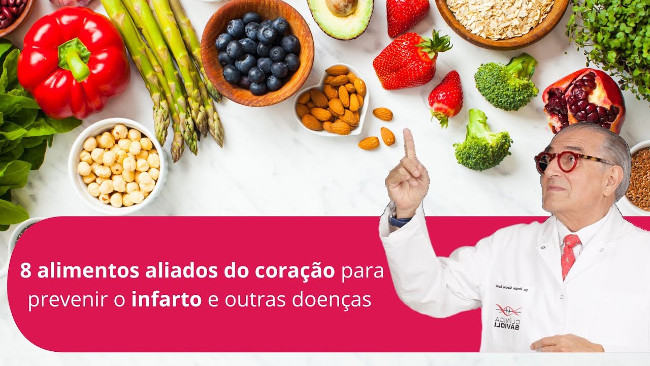 8 alimentos aliados do coração para prevenir o infarto e outras doenças
