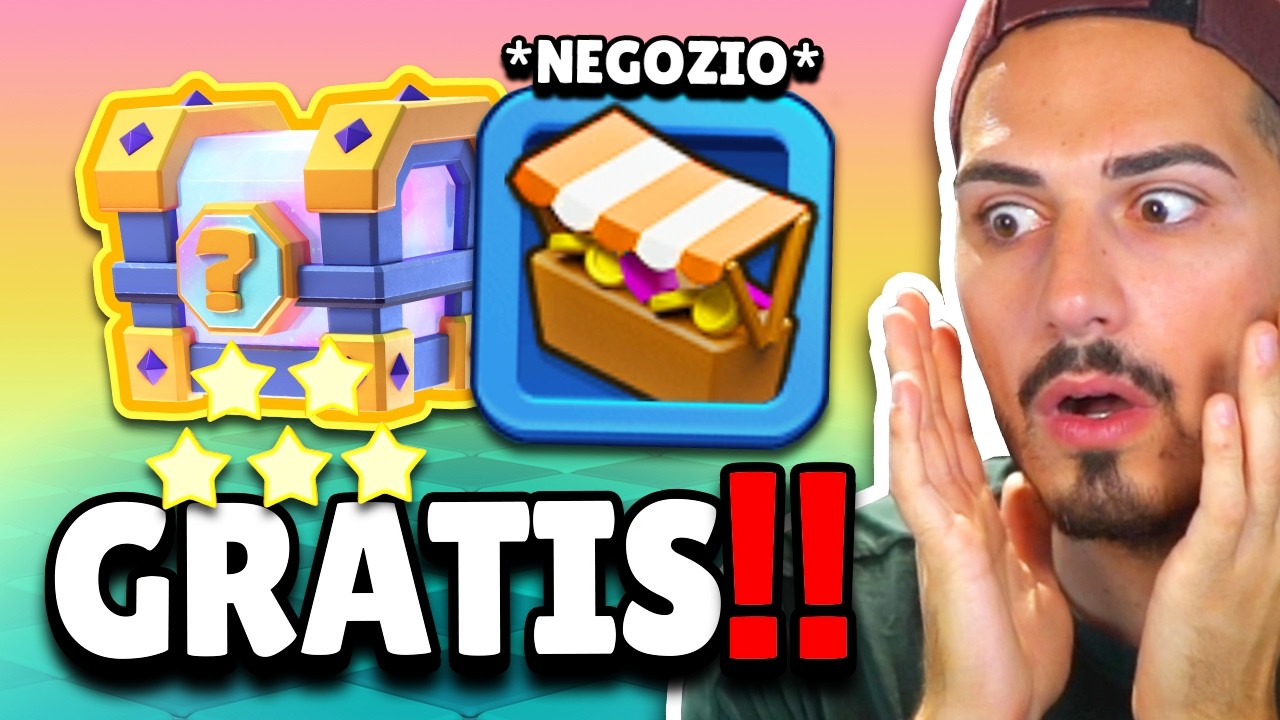 5 STELLE GRATIS... TORNA il NEGOZIO STAGIONALE su CLASH ROYALE!