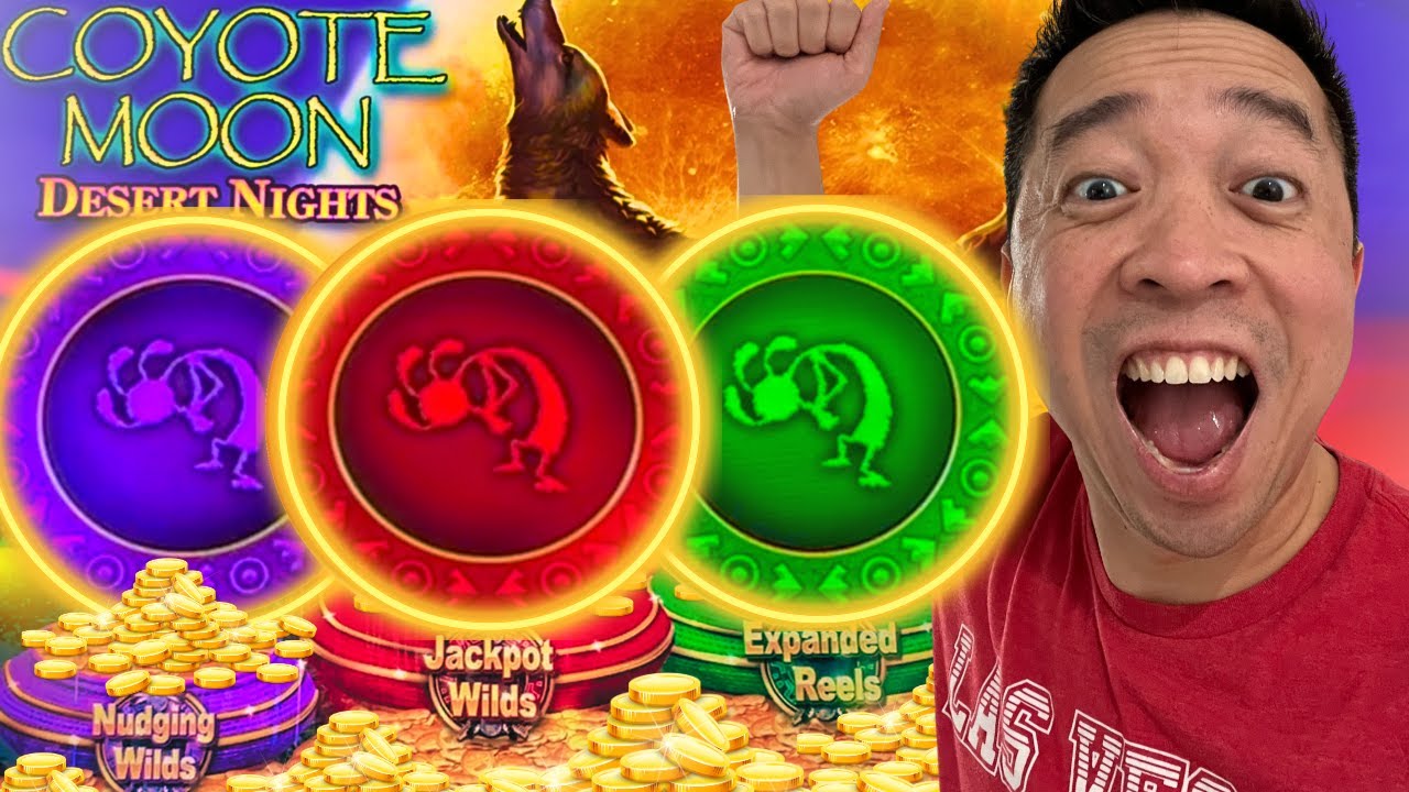 OMG! TRIPLE POP!! HOW BIG & WILD WILL THIS BE?! 🐺 COYOTE MOON DESERT NIGHTS Slot Machine (IGT)