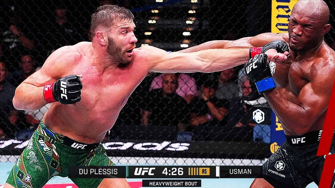 Дрикус Дю Плесси против Камару Усмана | Полный бой UFC