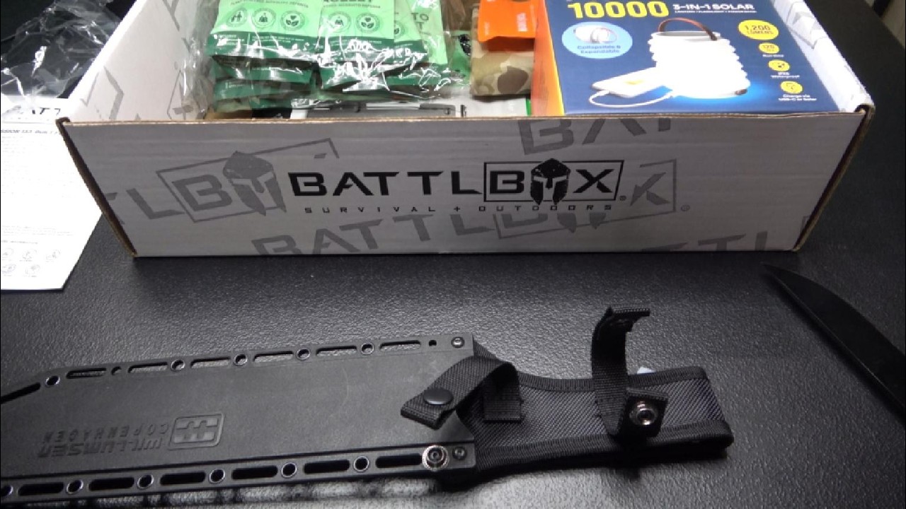 BATTLBOX: Миссия № 133 (март 2026 г.) Двойной короткий мачете танто? Отлично...