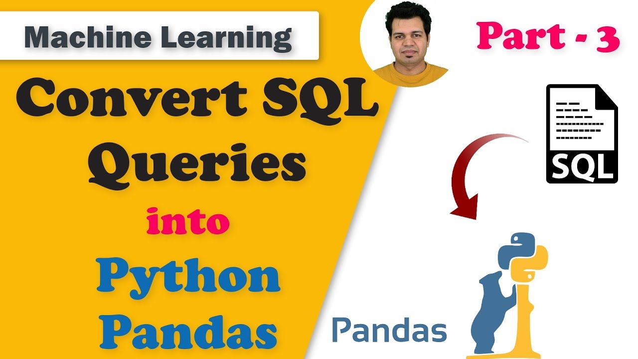 Convert SQL Queries into Python Pandas | Part-3 | UNION JOIN INSERT UPDATE DELETE