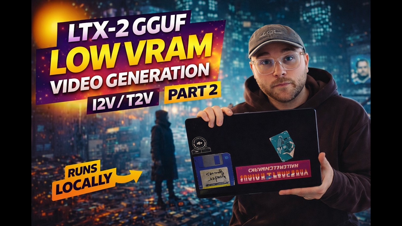 Не могу поверить, что это работает на 4 ГБ (LTX-2 GGUF) Часть 2