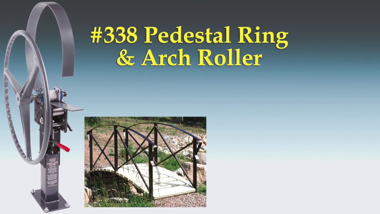 338 Pedestal Ring Roller - Metal Tube Bending Fabrication Tool - ShopOutfitters.com