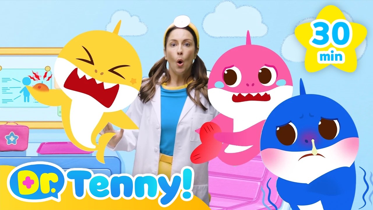 Please Help, Doctor Tenny! Baby Shark is Sick! | Compilation | Hospital Play | Hey Tenny!