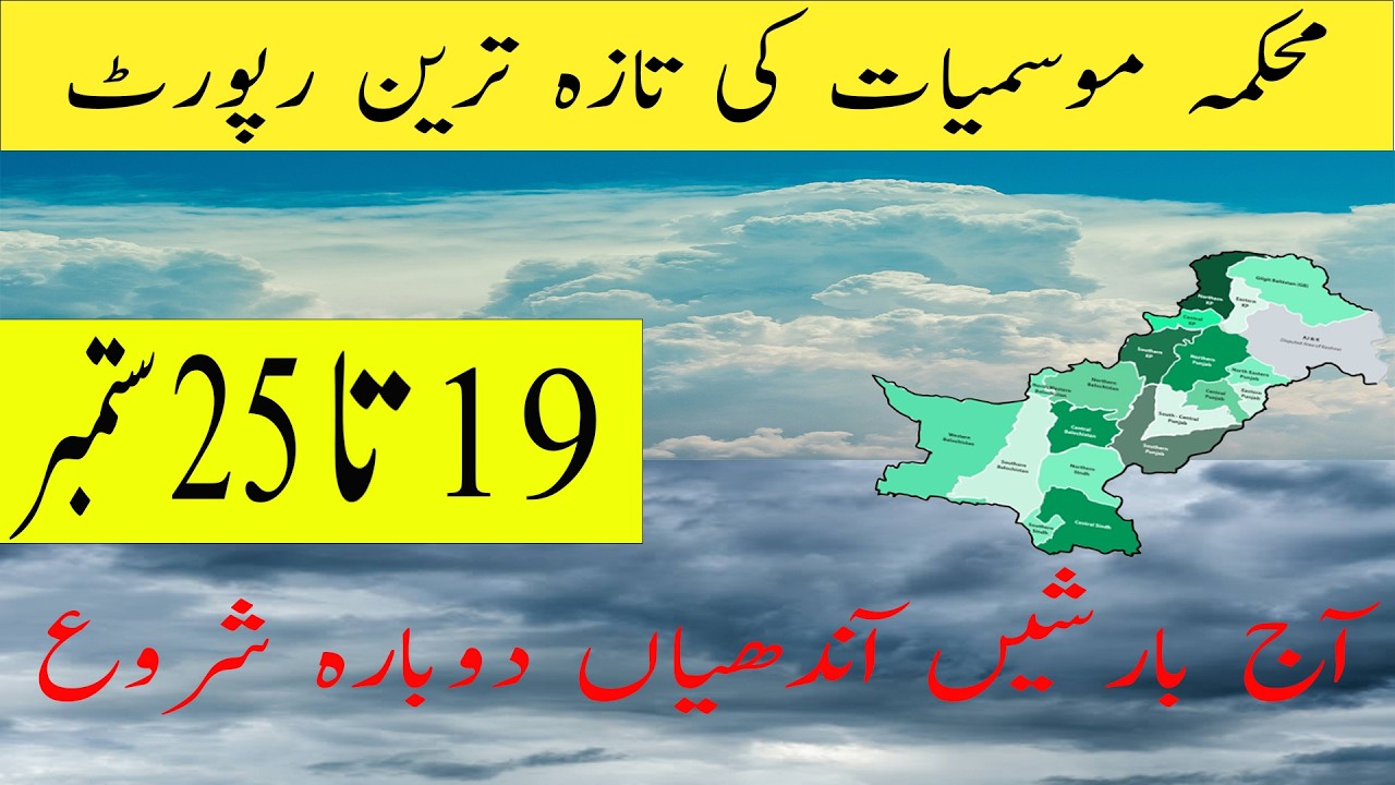 Tomorrow weather Pakistan, Weather Forecast for Next 7 days in Pakistan