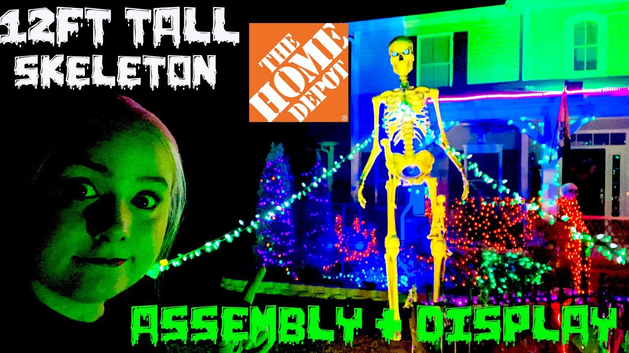 Yep, We Got Our Hands On A 12ft Tall Home Depot Skeleton