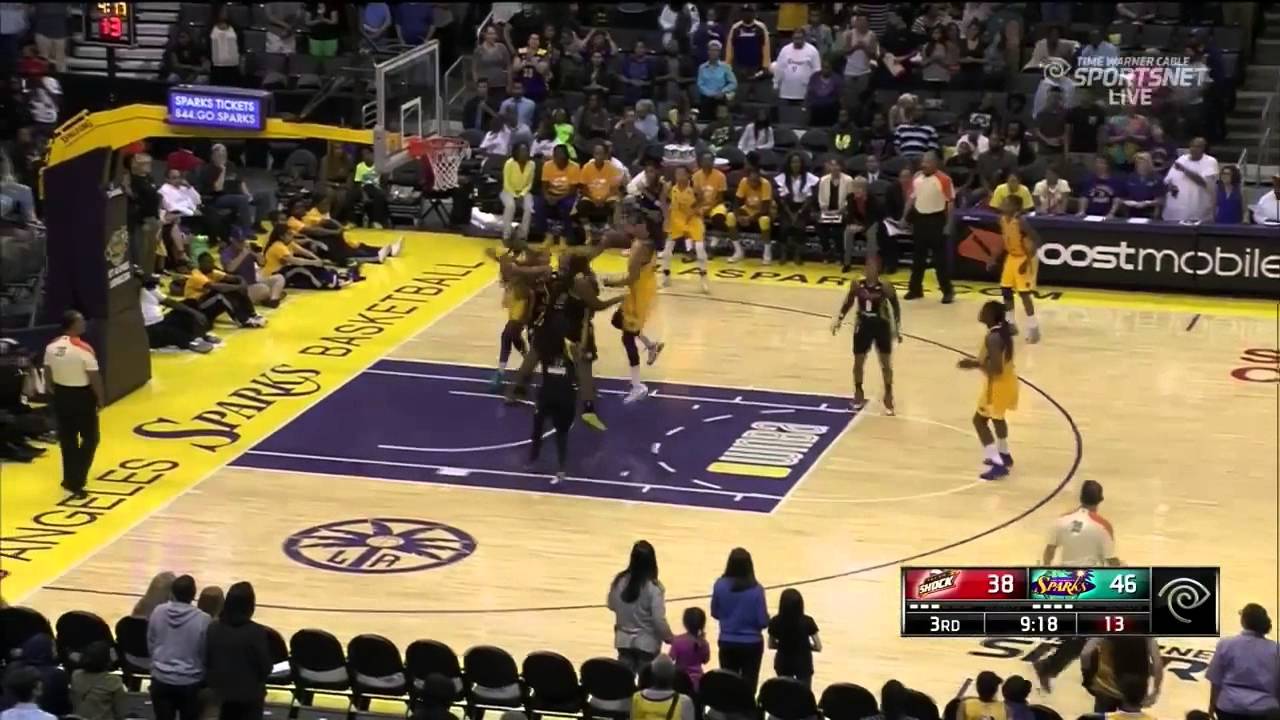 Condensed Game: Tulsa Shock vs. Los Angeles Sparks,6/19/2014