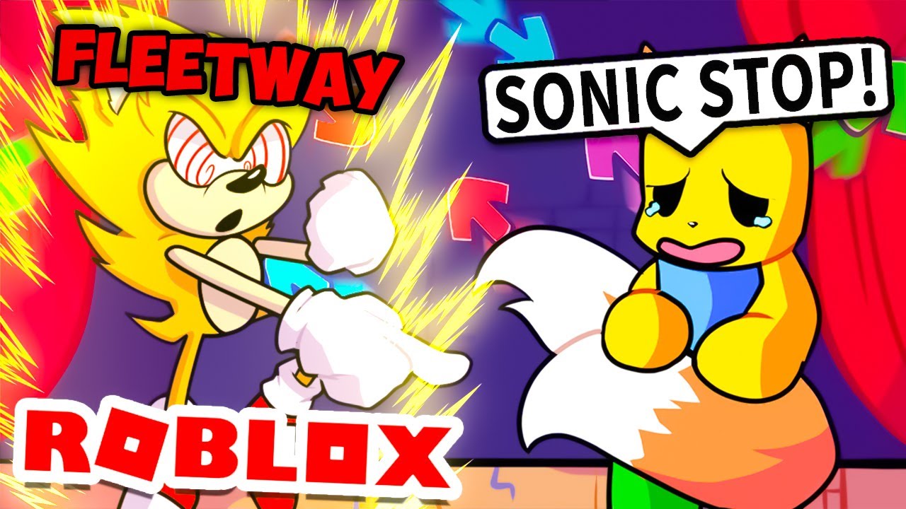 Я притворился SONIC.EXE в Roblox Funky Friday