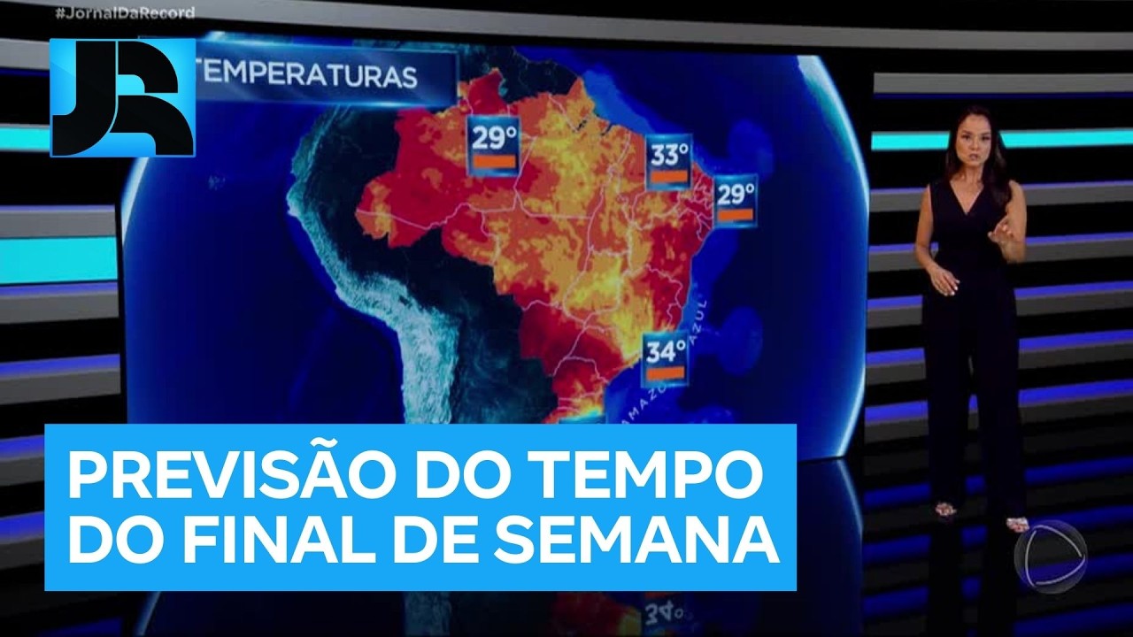 Previsão do Tempo: temporais atingem áreas do Centro-Oeste, Sudeste e Norte do Brasil