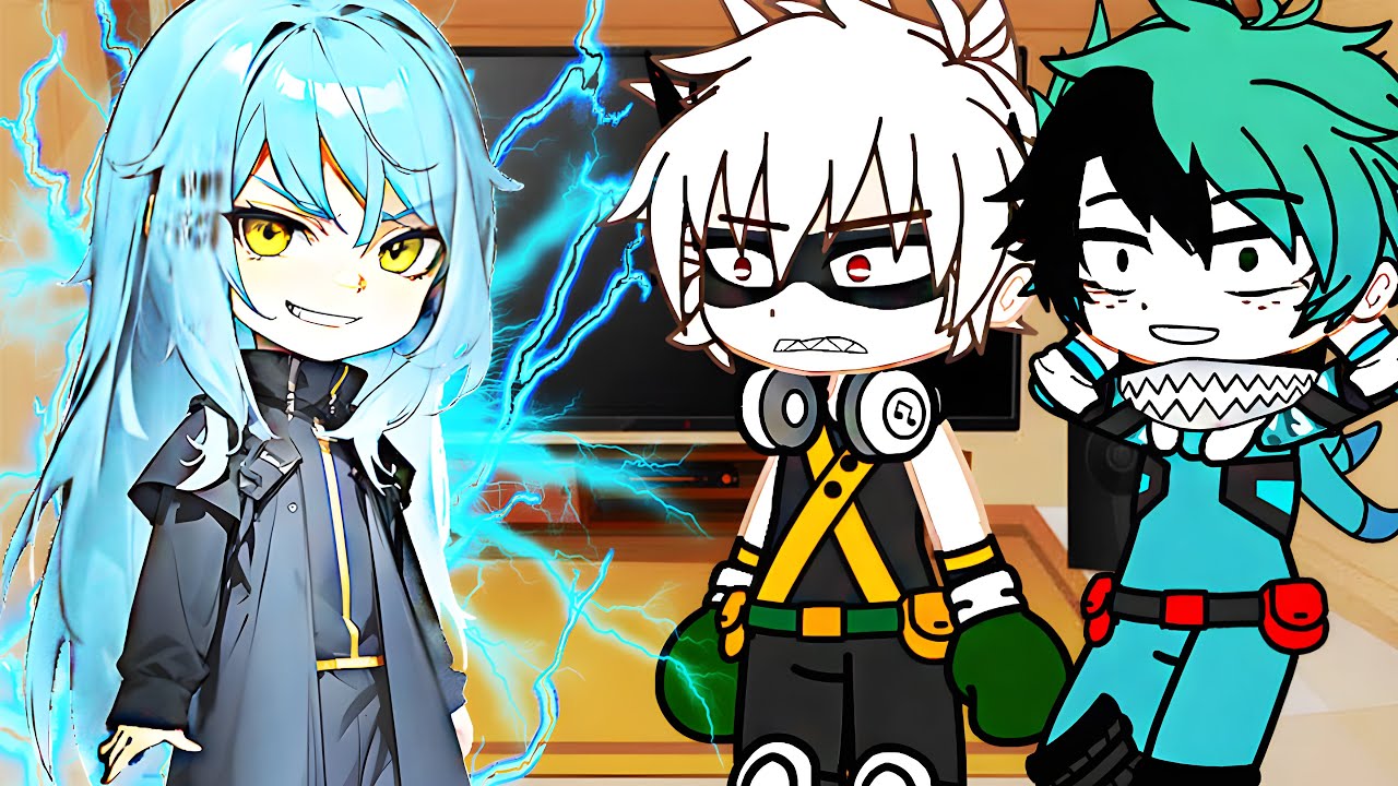 Class 1A React To Rimuru As Their New Classmate || Gacha Club