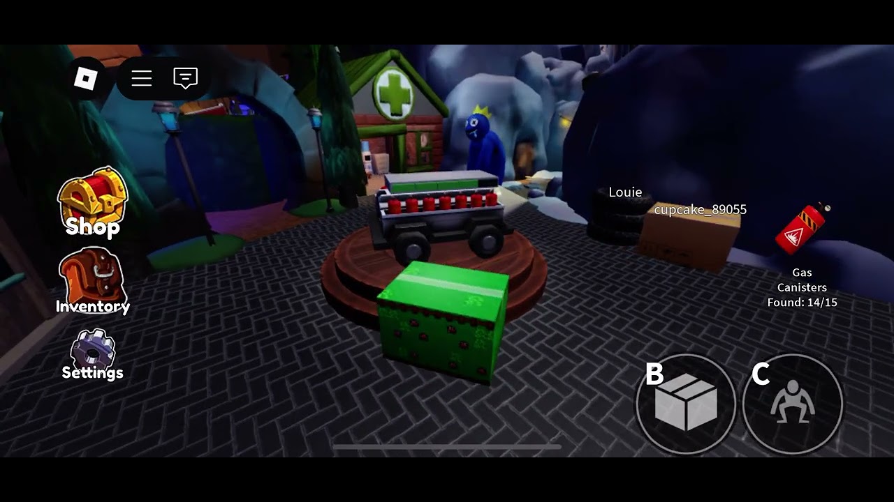 Replaying Rainbow friends for 28 minutes