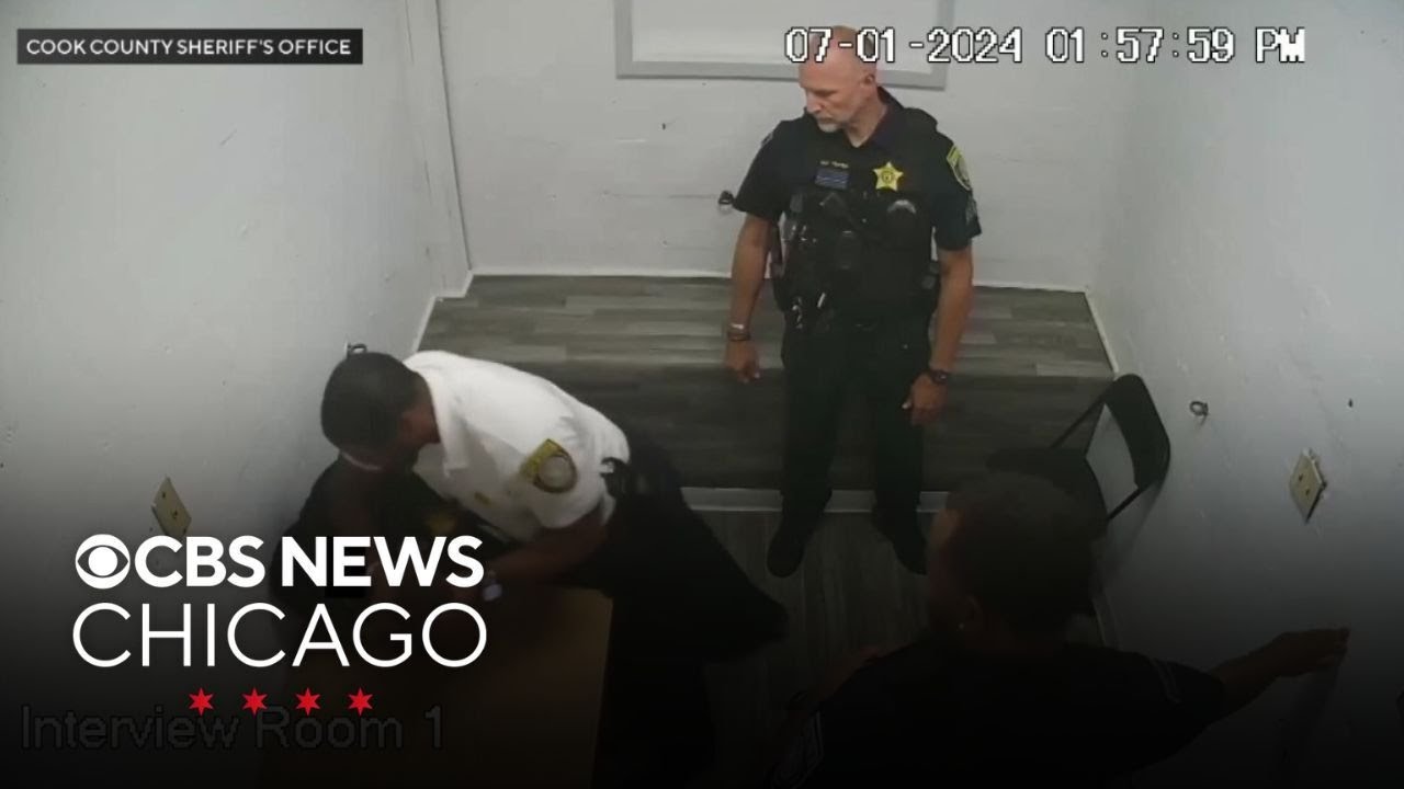 Video footage shows former Robbins police chief hitting man who filed complaint