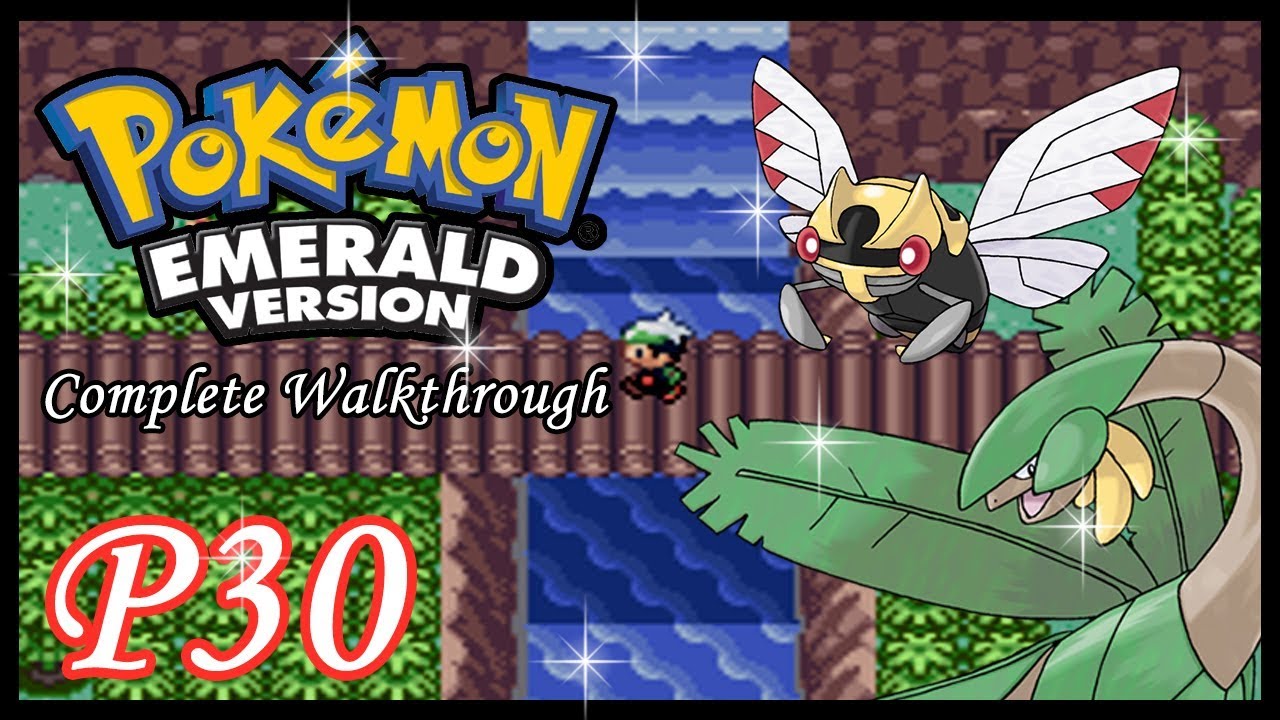 Pokemon Emerald - CW - Part 30: Route 119 (Tropical Rain Forest) (HD 1080p)
