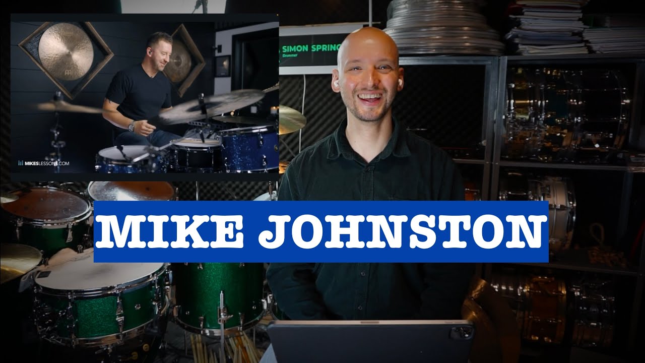 🤓 Drum Prof Reacts to MIKE JOHNSTON lesson video