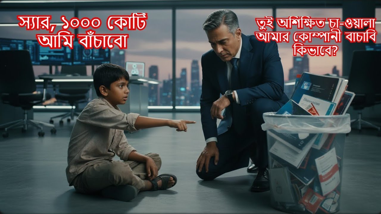 চা-ওয়ালা থেকে ১০০০ কোটির কোম্পানির মালিক হওয়ার গল্প #banglagolpo #banglastory