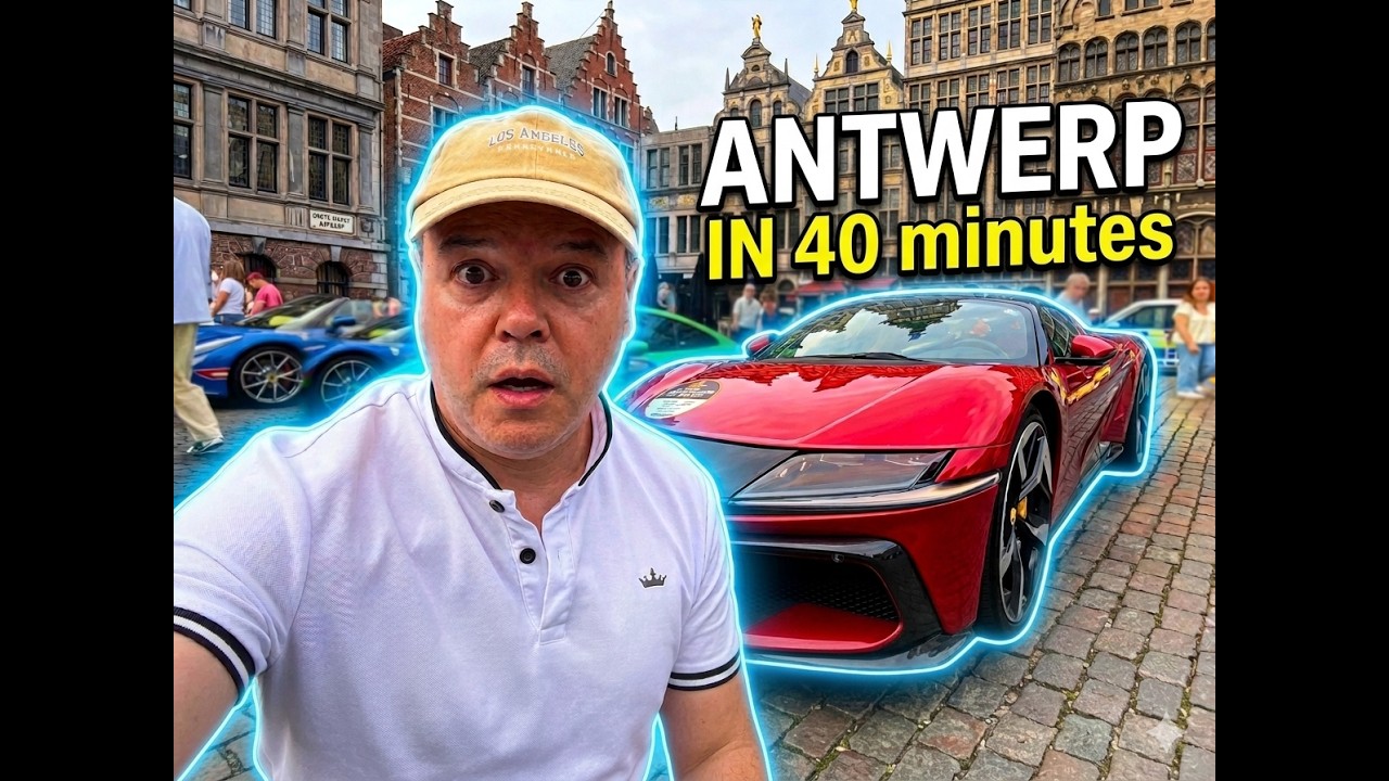 Diamond, Ferrari, HOT GIRLS... the belgian Dubai: ANTWERPEN