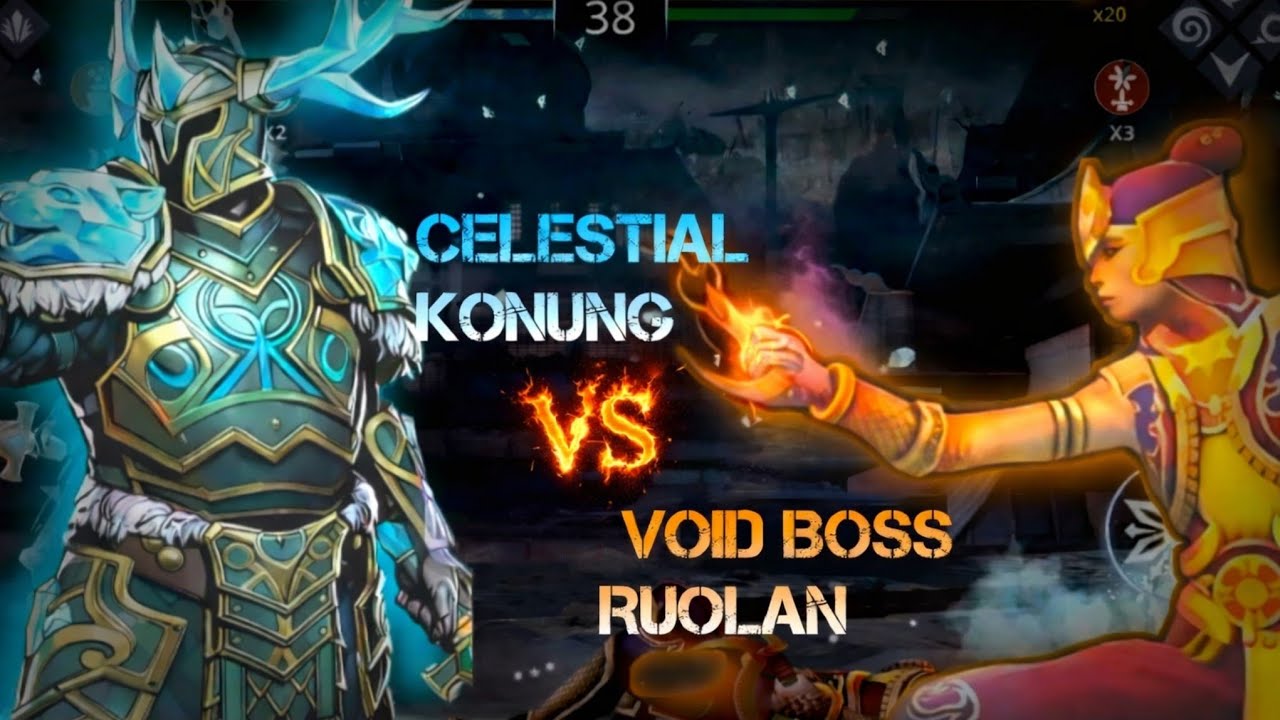 EPIC SHOWDOWN ⚔️ Celestial Konung vs Void Boss Ruolan | KE Reo Apex 