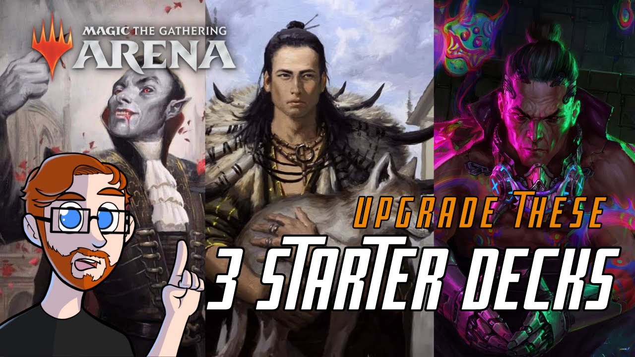 Upgrade These Three Decks | Mtg Arena Starter Deck Upgrades