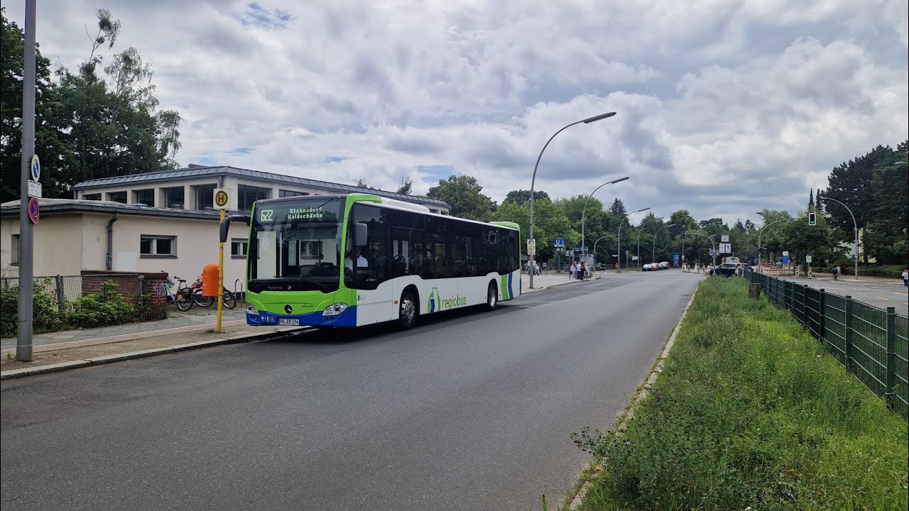 Regiobus PM | Mitfahrt im kompl. 622 von Berlin, U Krumme Lanke bis Stahnsdorf, Waldschänke im C2