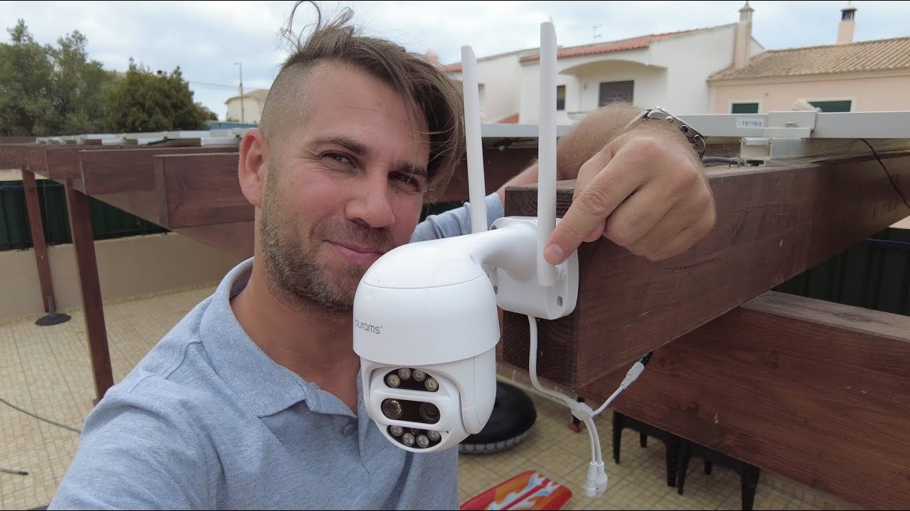 Video Vigilância 2K e 360º BluRams Outdoor Lite III